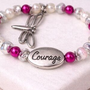 Beaded Courage bracelet